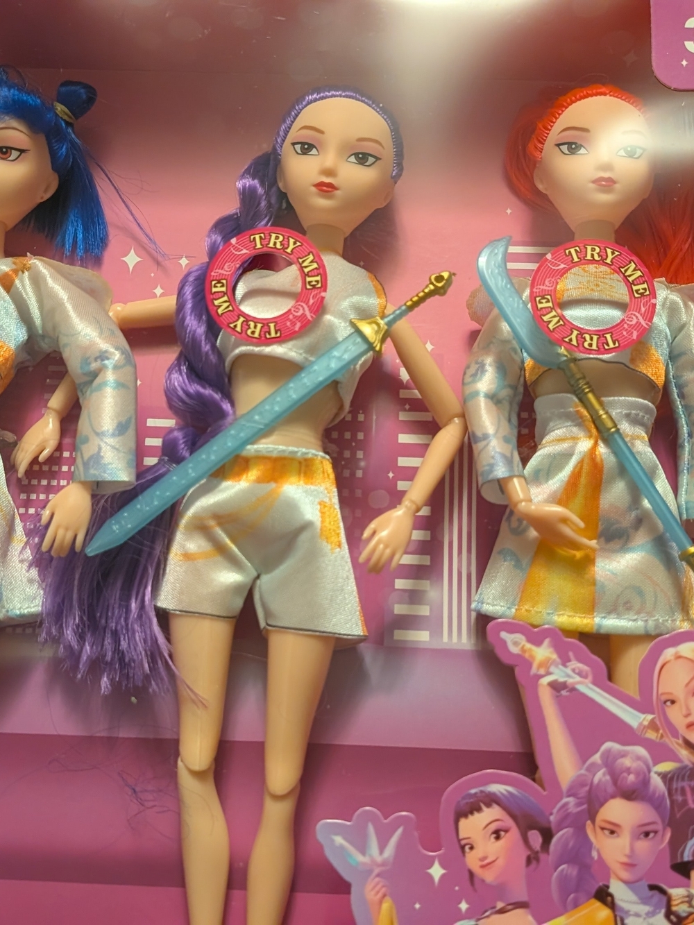 New K-pop Demon Hunters Singing Dolls